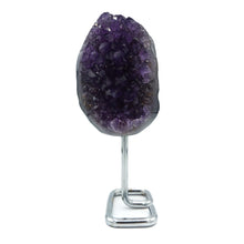 Load image into Gallery viewer, Amethyst Geode on stand
