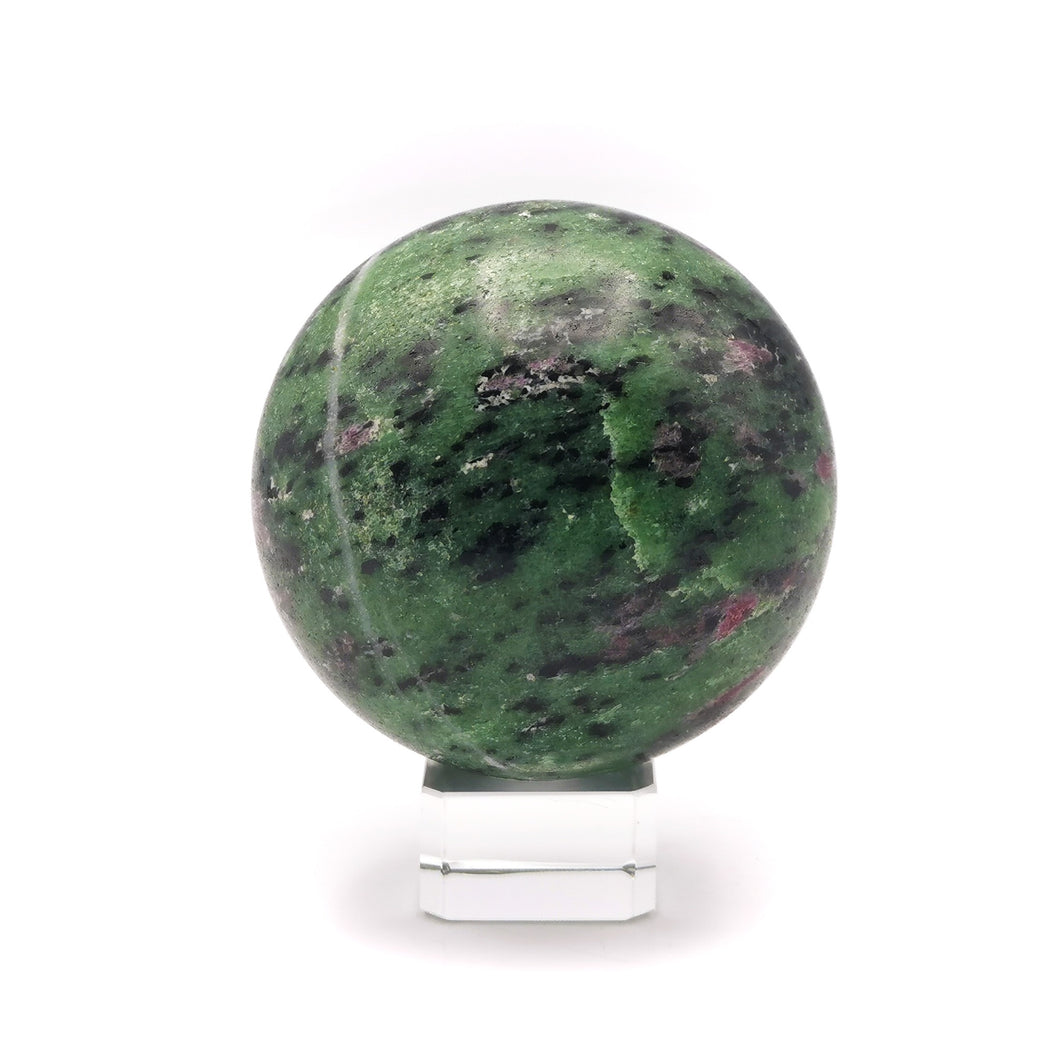 Ruby and Zoisite Sphere