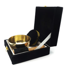 Load image into Gallery viewer, Brass Singing Bowl, Gift set
