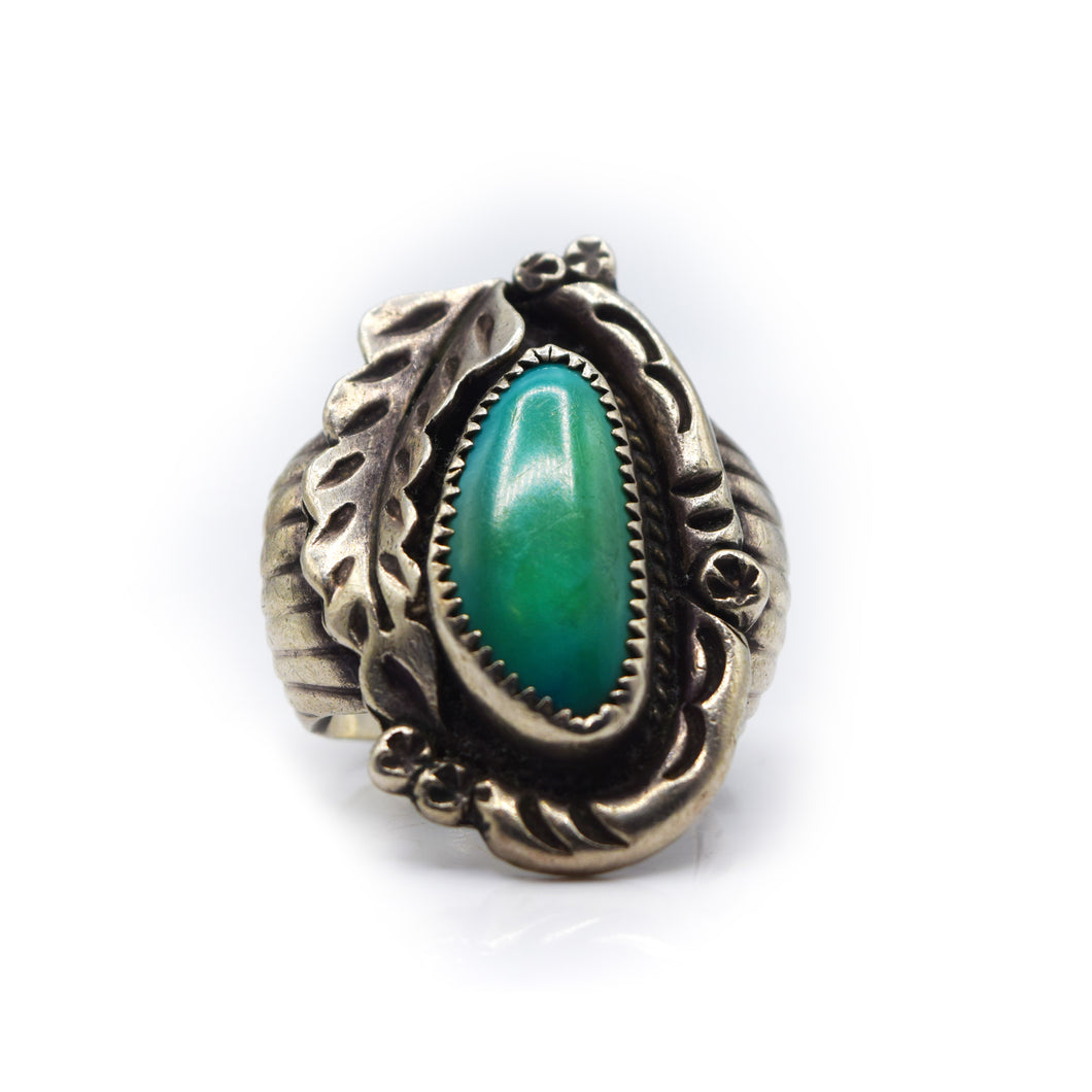 Navajo 925 Silver Turquoise Ring