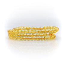 Load image into Gallery viewer, Citrine 4mm Beaded Bracelet
