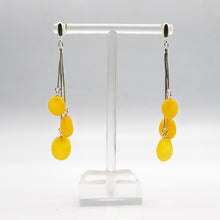 Load image into Gallery viewer, Amber Earrings in 925 Silver
