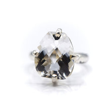 Load image into Gallery viewer, Quartz Ring 925 Silver
