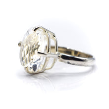 Load image into Gallery viewer, Quartz Ring 925 Silver
