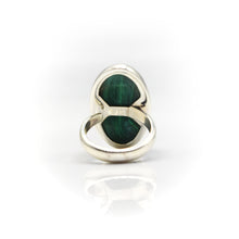 Load image into Gallery viewer, Malachite Ring in 925 Silver
