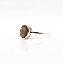 Load image into Gallery viewer, Smokey Quartz Ring in 925 Silver
