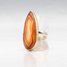 Load image into Gallery viewer, Carnelian Ring 925 Silver
