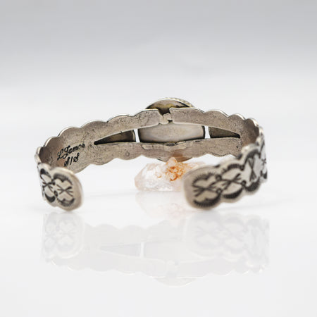 Navajo Spiny Oyster Bracelet in 925 Silver