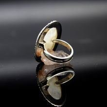 Load image into Gallery viewer, Moonstone Ring 925 Silver
