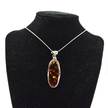 Load image into Gallery viewer, Amber Pendant in 925 Silver
