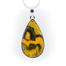 Load image into Gallery viewer, Bumblebee Jasper Pendant 925 Silver
