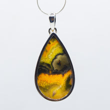 Load image into Gallery viewer, Bumblebee Jasper Pendant 925 Silver
