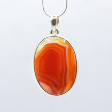 Load image into Gallery viewer, Carnelian Pendant 925 Silver
