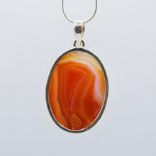 Load image into Gallery viewer, Carnelian Pendant 925 Silver
