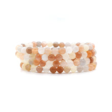 Load image into Gallery viewer, Natural Moonstone Beaded Bracelet
