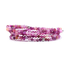 Load image into Gallery viewer, Ruby 4mm Faceted Beaded Bracelet
