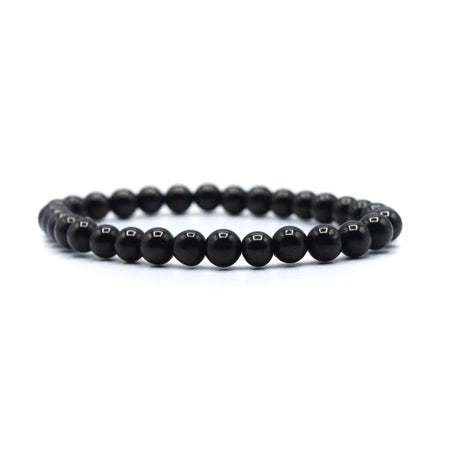 Jet Beaded Bracelet