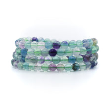 Load image into Gallery viewer, Fluorite Beaded Braclet
