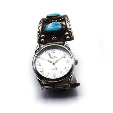 Navajo, Turquoise Cluster Watch