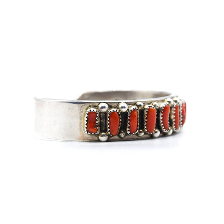 Navajo Multi Stone Overlay 925 Silver bracelet