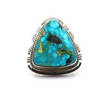 Load image into Gallery viewer, Navajo Silver and Turquoise Ring

