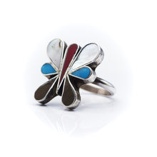 Load image into Gallery viewer, Navajo Butterfly Ring
