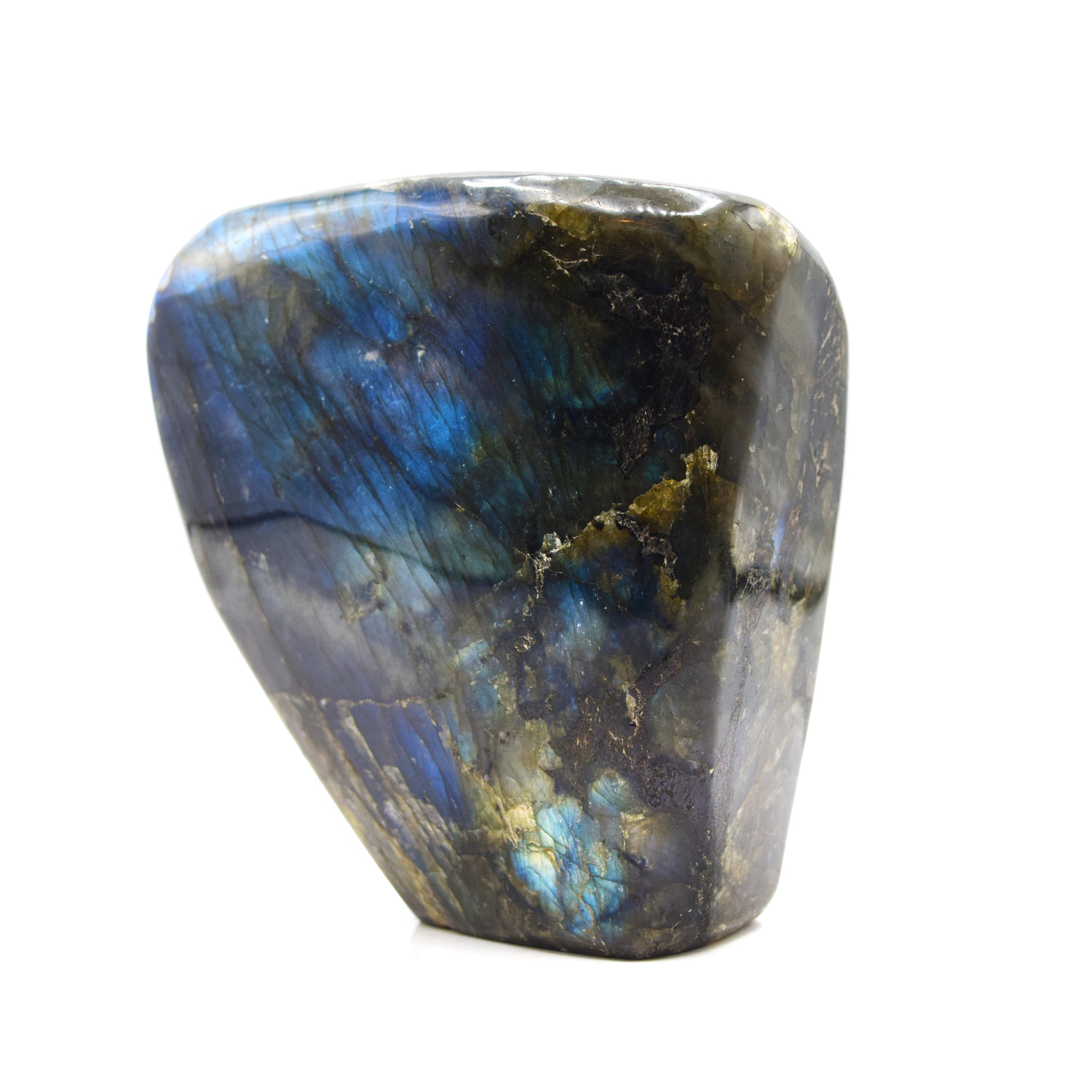 2 Labradorites Du Brésil Dites Bleues – 5.0 X 4.8 Mm – 0.69 Ct – Pierres Naturelles