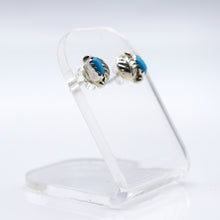Load image into Gallery viewer, Navajo, 925 Silver Turquoise Earrings
