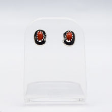 Load image into Gallery viewer, Navajo Earrings in Sterling Silver
