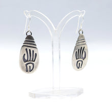 Load image into Gallery viewer, Navajo Hand Earrings in Sterling Silver
