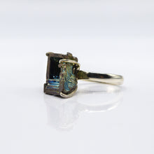 Load image into Gallery viewer, Bismuth Ring 925 Silver
