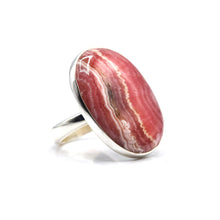 Load image into Gallery viewer, Rhodochrosite Ring 925 Silver
