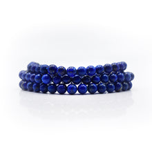 Load image into Gallery viewer, Lapis  Beaded Bracelet
