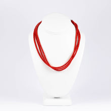 Load image into Gallery viewer, Navajo, Pure Coral Beaded Necklace
