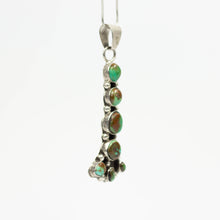 Load image into Gallery viewer, Navajo 925 Silver Multi StoneTurquoise Pendant
